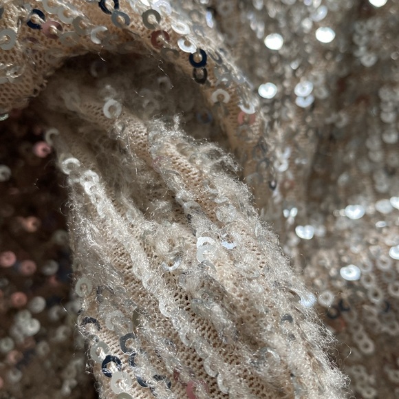 🌟Host Pick🌟Fashion Nova Ready to Sparkle Sequin Jumpsuit and Long Cardigan - Picture 17 of 17